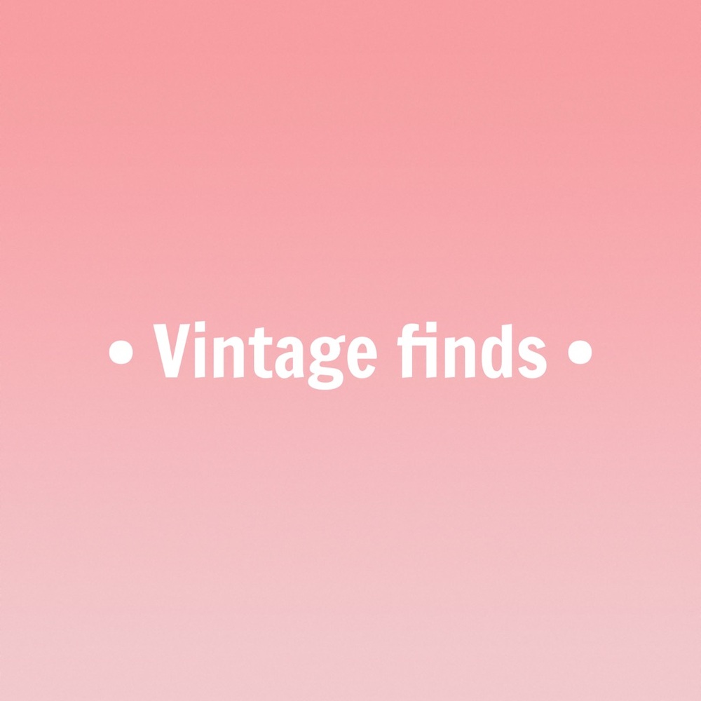 Vintage Finds
